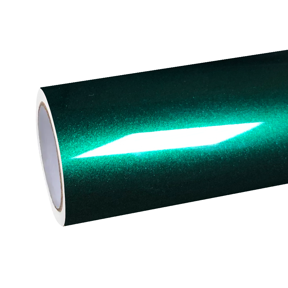 Agata Green Car Wrap