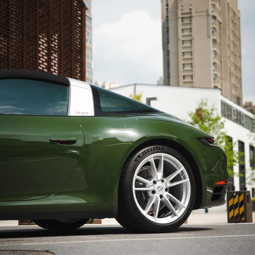 Gloss Anderberg Green Car Vinyl Wrap PET