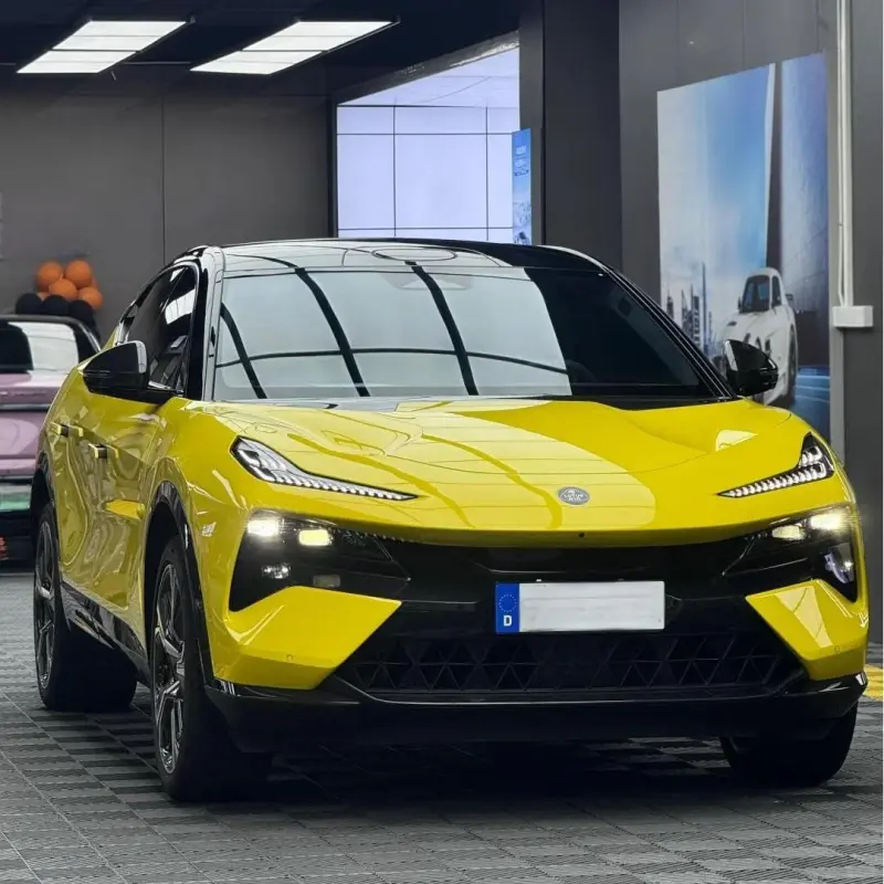 Gloss Maize Yellow Car Vinyl Wrap