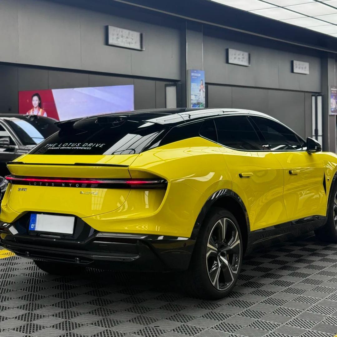 Gloss Maize Yellow Car Vinyl Wrap PET