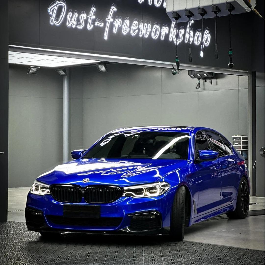 Gloss Royal Blue Car Vinyl Wrap