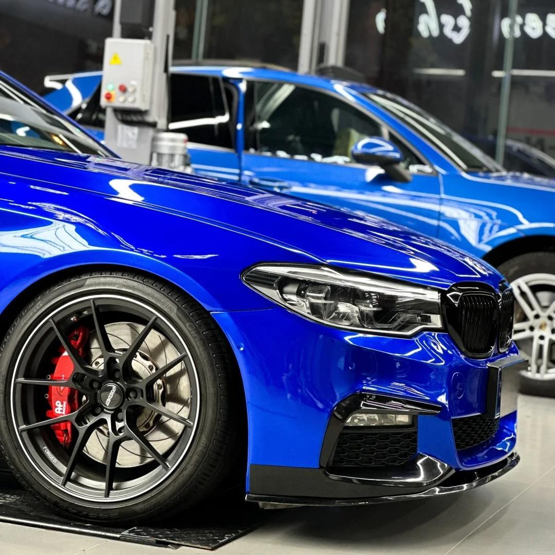 Gloss Royal Blue Car Vinyl Wrap