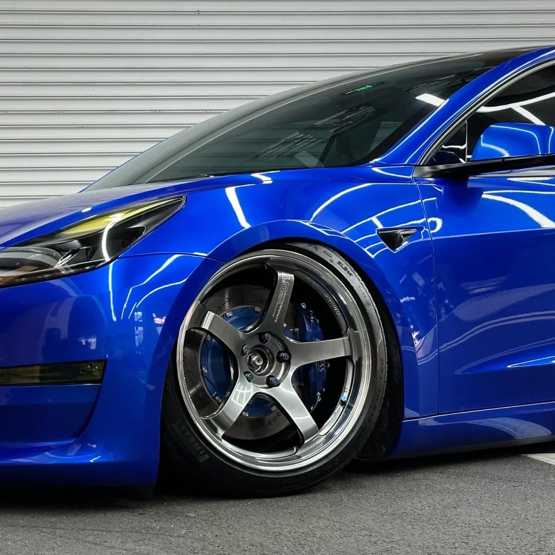 Gloss Royal Blue Car Vinyl Wrap