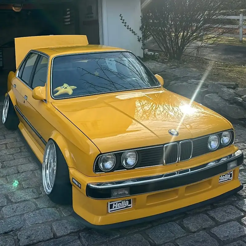 Gloss Sunflower Yellow Car Vinyl Wrap