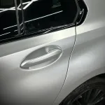 Matte Metallic Silver Car Vinyl Wrap PET