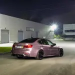Gloss Metallic Frozen Berry Pink Car Vinyl Wrap PET