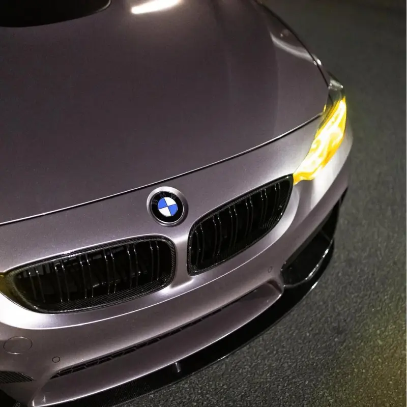 Gloss Metallic Frozen Berry Pink Car Vinyl Wrap PET