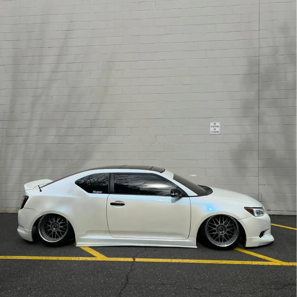 Gloss Metallic Chameleon Blue White Car Vinyl Wrap