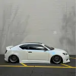 Gloss Metallic Chameleon Blue White Car Vinyl Wrap