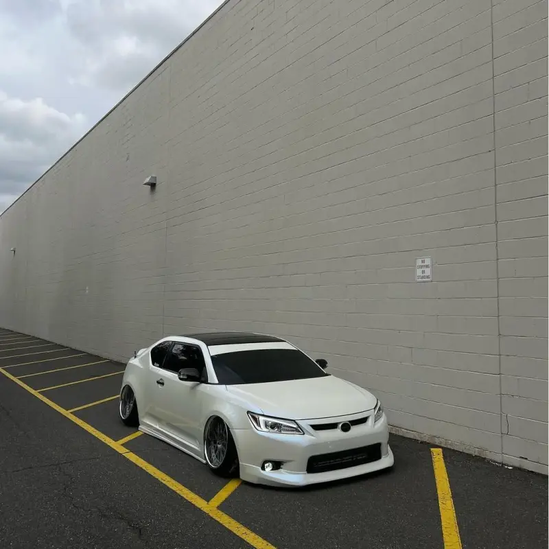 Gloss Metallic Chameleon Blue White Car Vinyl Wrap