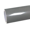 Gloss Metallic Jasper Grey Car Vinyl Wrap PET