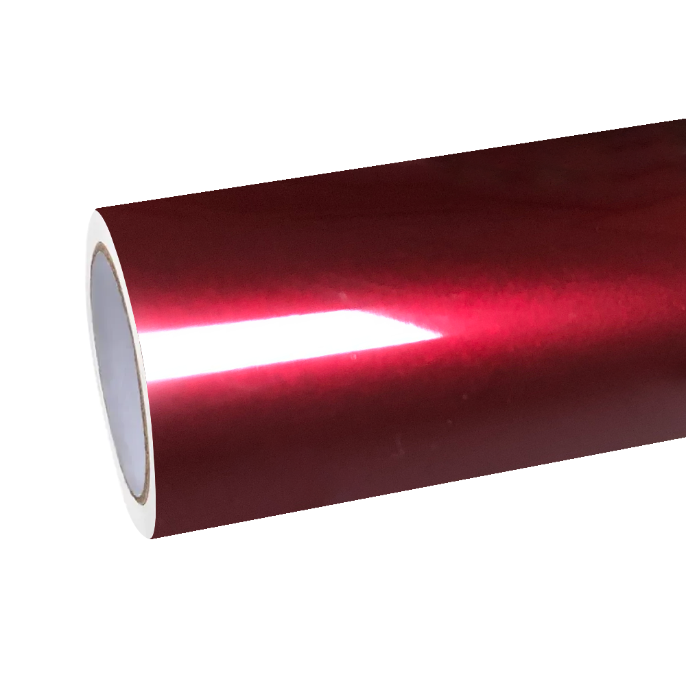 Rubellite Red Car Wrap