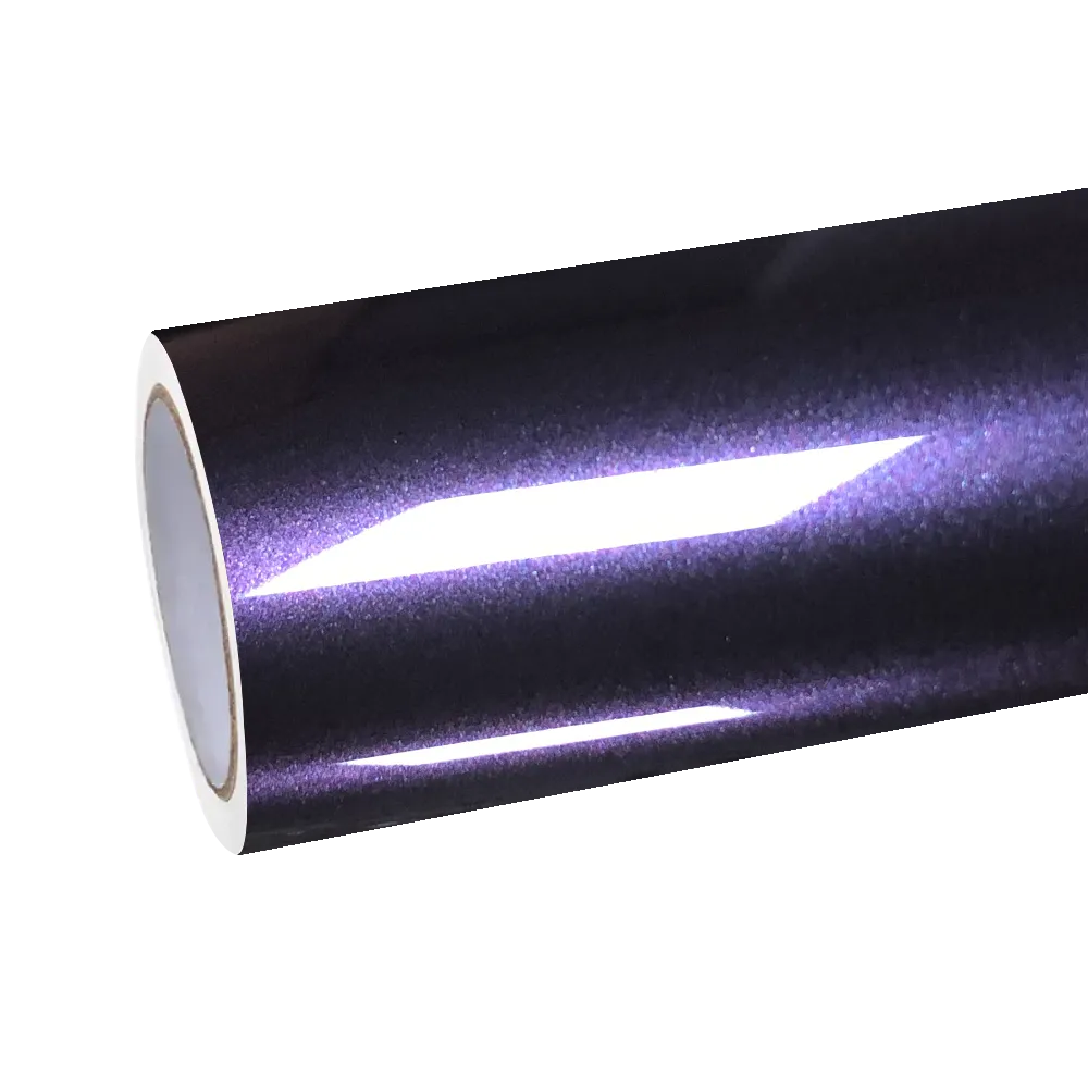 Galaxy Purple Car Wrap