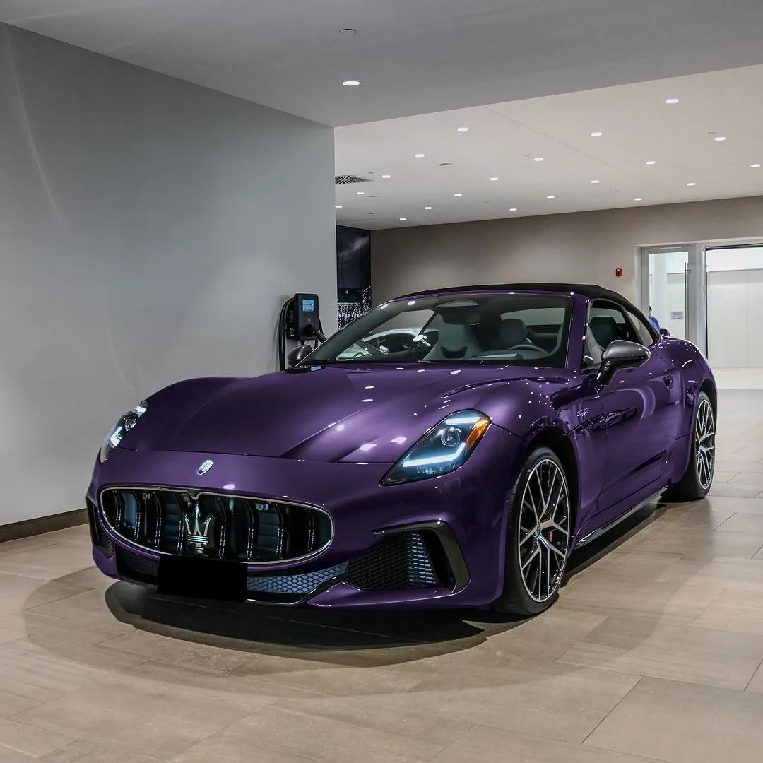 Gloss Galaxy Purple Car Wrap | Metallic Galaxy Purple Wrap