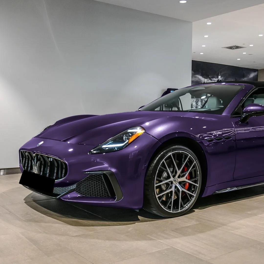 Galaxy Purple Car Wrap