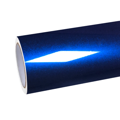 Gloss Metallic Gentian Blue Car Vinyl Wrap 01