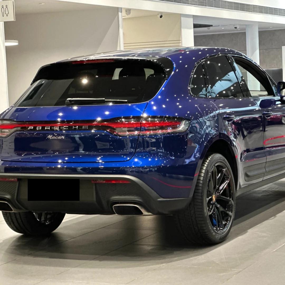 Gloss Metallic Gentian Blue Car Vinyl Wrap