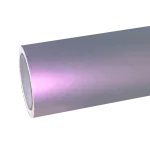 Matte Metallic Chameleon Pink Grey Car Vinyl Wrap