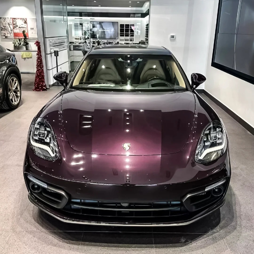 Eve Purple Car Wrap