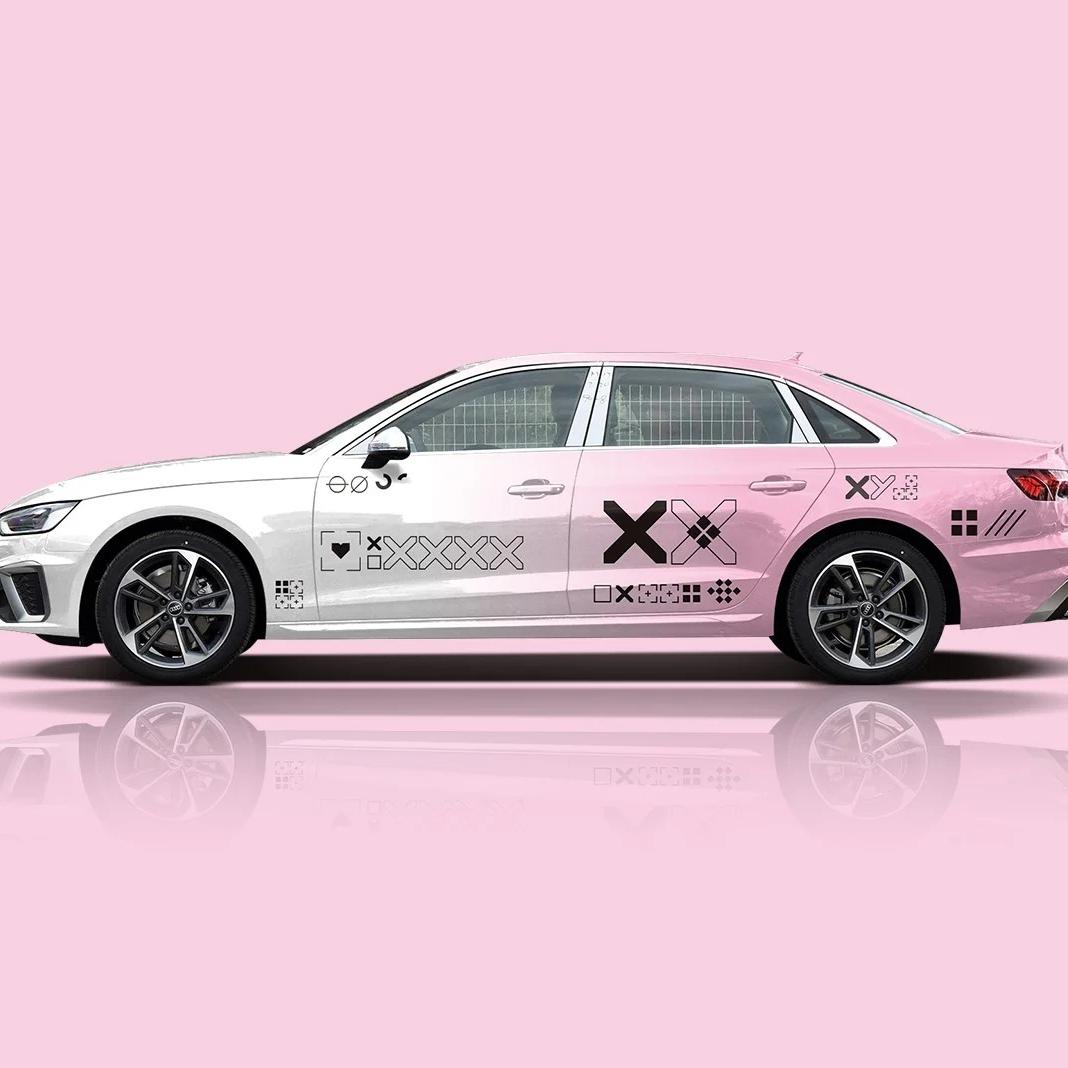 Aluko Customized Printable Car Vinyl Wrap