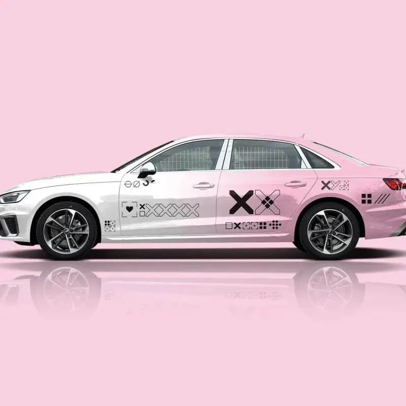 Aluko Custom Printable Car Wrap Custom Printable Wrap