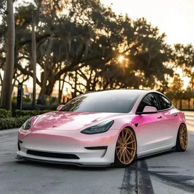 Aluko Customized Printable Car Vinyl Wrap 01