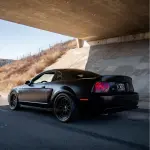 Matte Satin Black Ceramic Black Car Vinyl Wrap BMW  PET 
