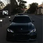Super Glossy Piano Black Car Vinyl Wrap Porsche BMW PET 