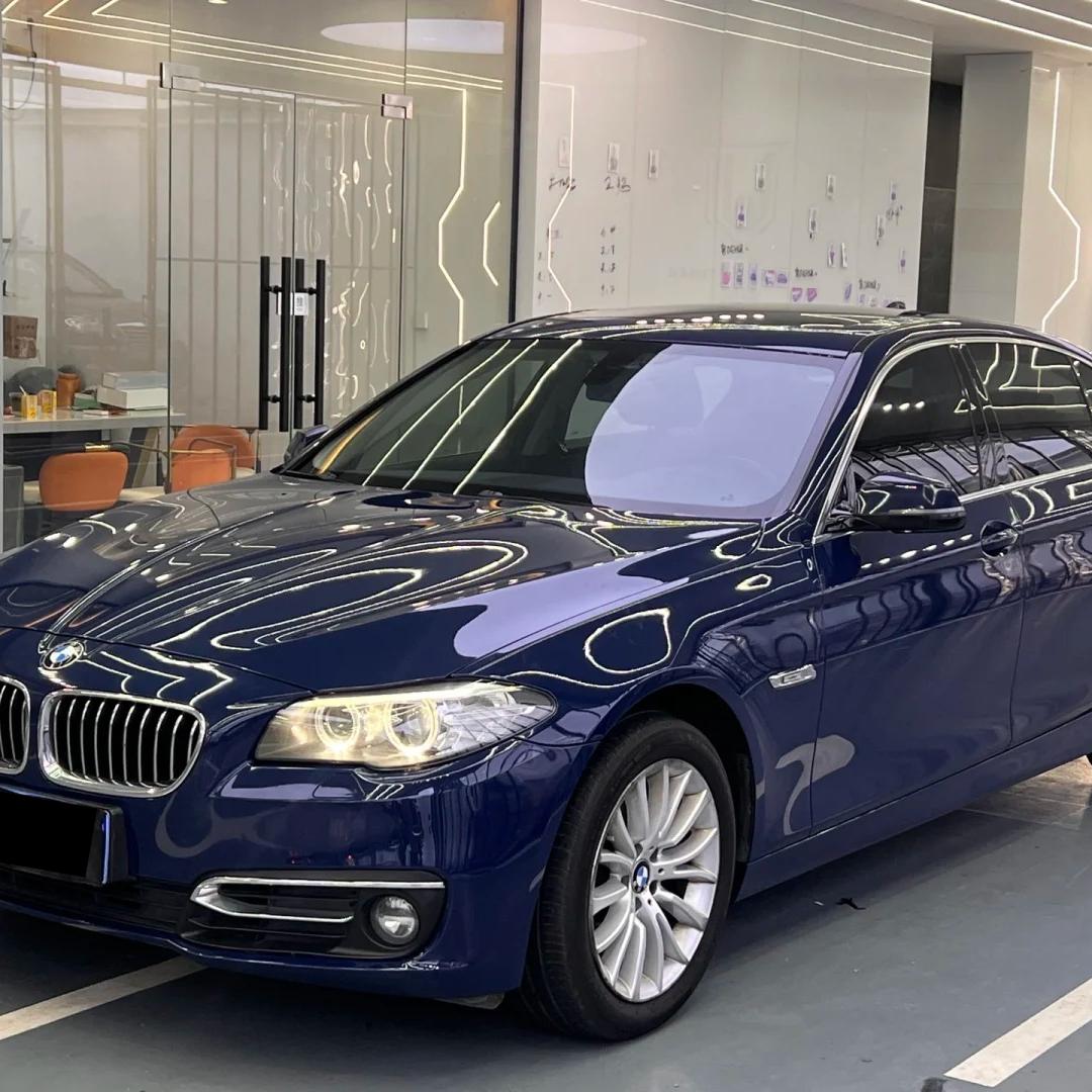 Gloss Crystal Midnight Blue Car Vinyl Wrap