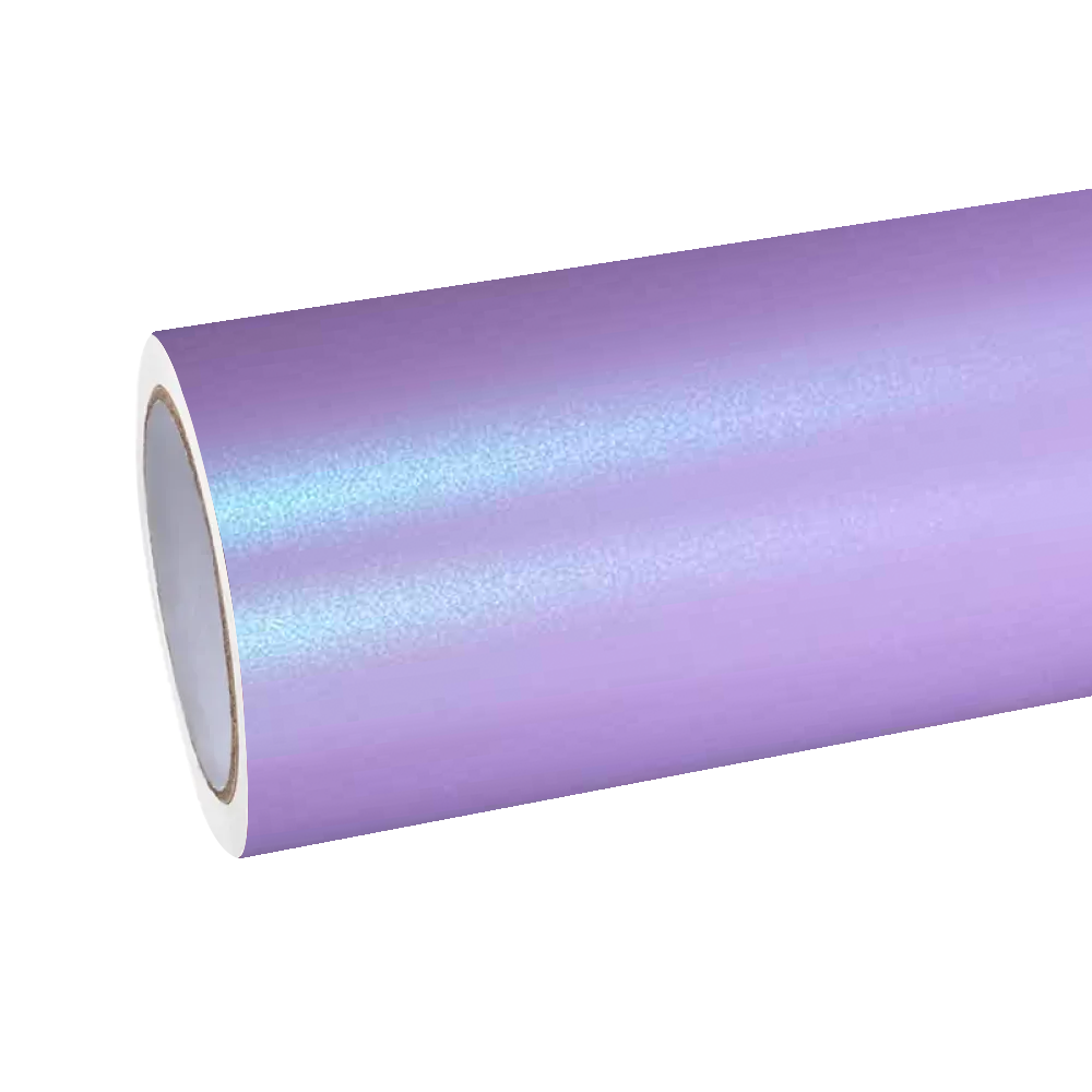 Matte Chameleon Glacial Frost Purple Car Vinyl Wrap PET