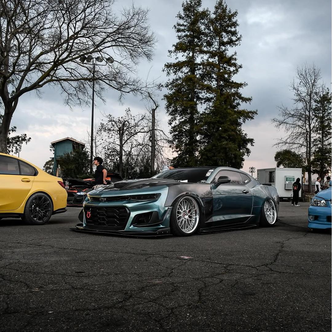 Gloss Metallic Interstellar Green Car Vinyl Wrap PET