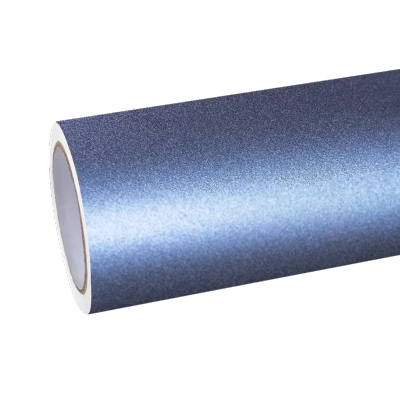 Matte Satin Racing Blue Car Vinyl Wrap PET 01