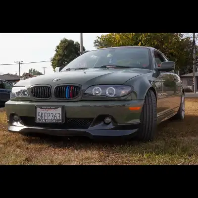 Gloss Black Olive Green Wrap Car Vinyl Wrap 02