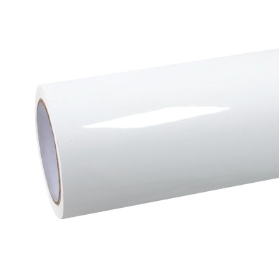 Gloss Crystal White Car Vinyl Wrap  01