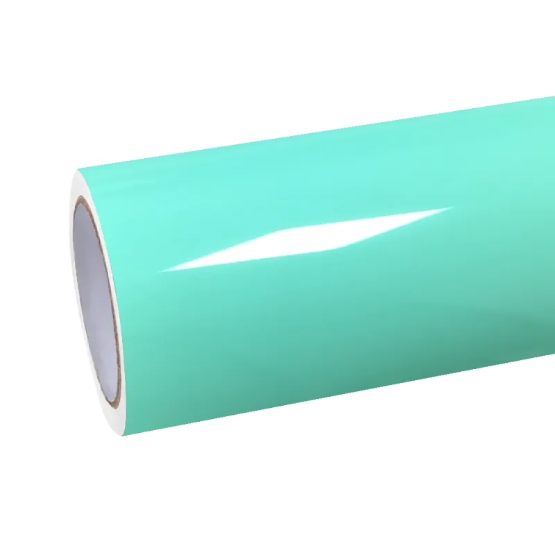Gloss Mint Green Car Vinyl Wrap Porsche 911 PET