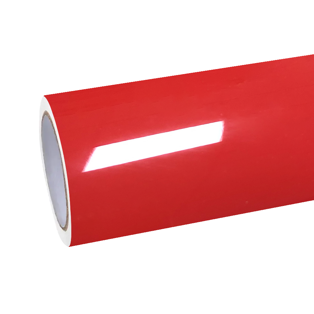 Gloss Porsche Orange Car Vinyl Wrap PET