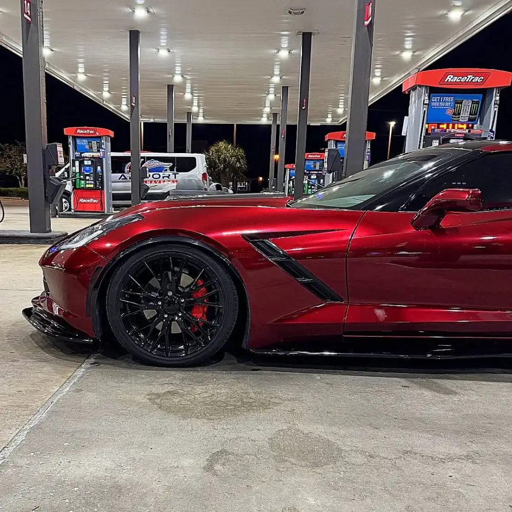 Gloss Liquid Metallic Dragon Blood Red Vinyl Wrap