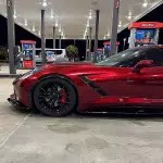 Gloss Liquid Metallic Dragon Blood Red Vinyl Wrap