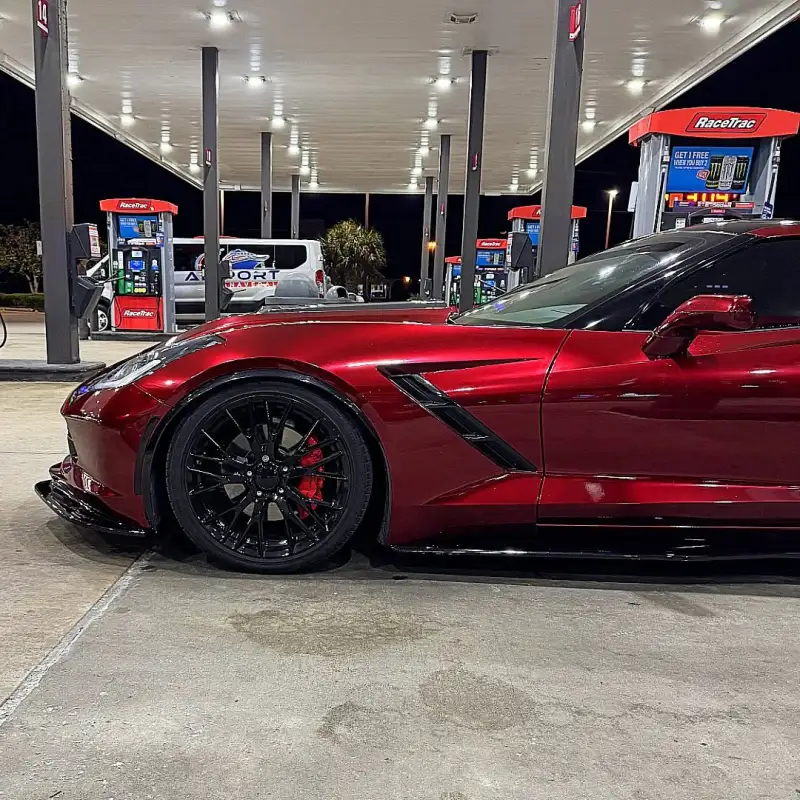 Gloss Liquid Metallic Dragon Blood Red Vinyl Wrap