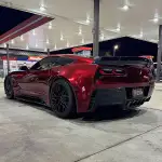 Gloss Liquid Metallic Dragon Blood Red Vinyl Wrap