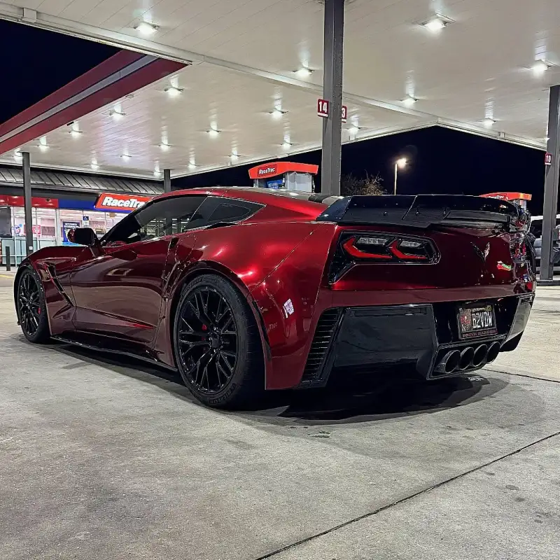 Gloss Liquid Metallic Dragon Blood Red Vinyl Wrap