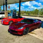 Gloss Liquid Metallic Dragon Blood Red Vinyl Wrap