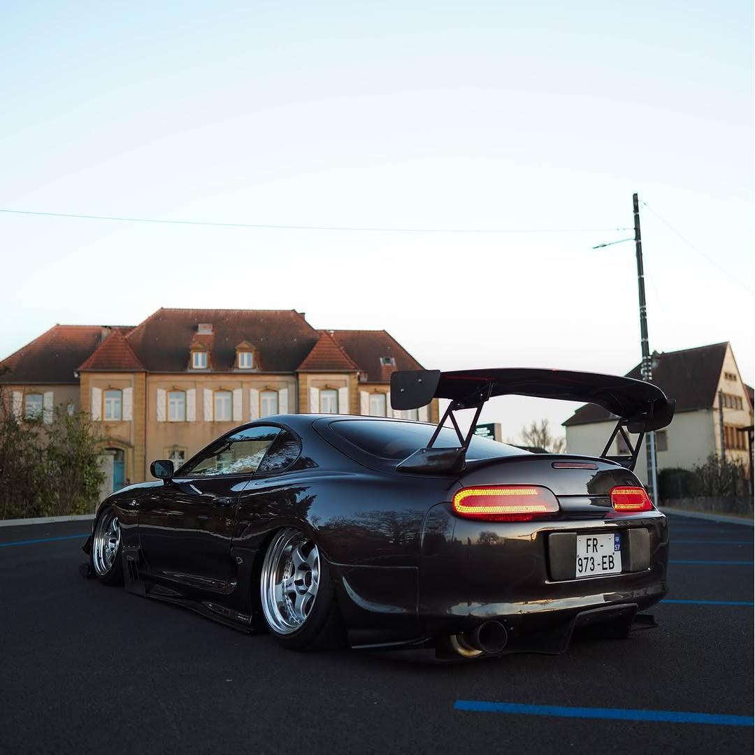 Gloss Metallic Tungsten Black Car Vinyl Wrap PET 