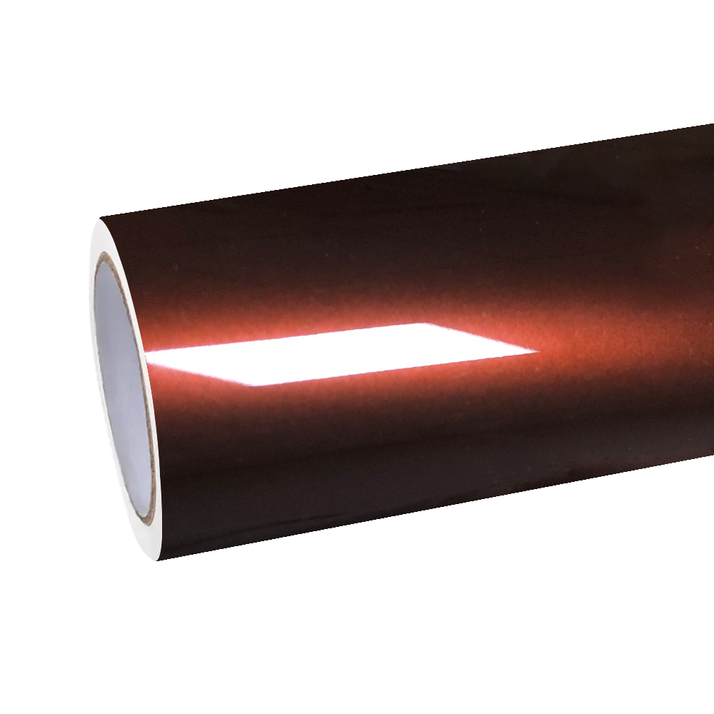 Gloss Liquid Coffee Brown Car Vinyl Wrap PET