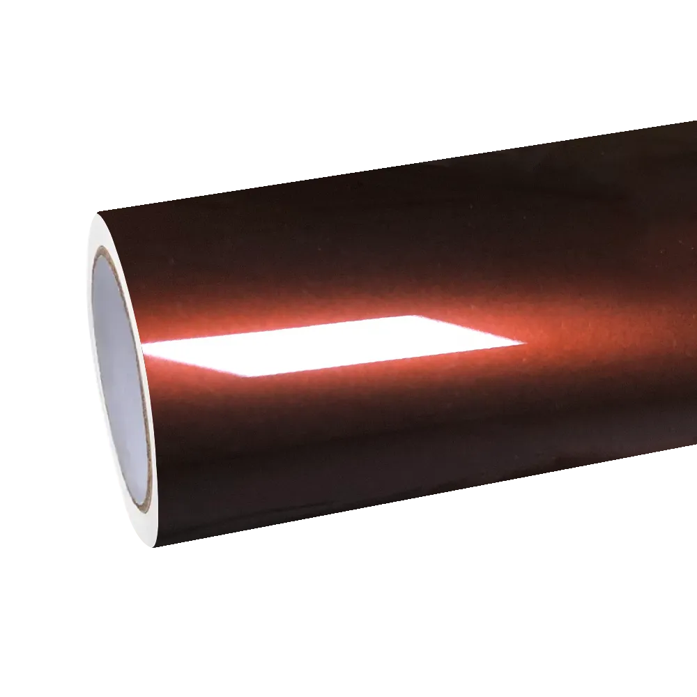 Gloss Liquid Coffee Brown Car Vinyl Wrap PET