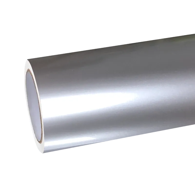 Gloss Liquid Land Rover Velar Silver Car Vinyl Wrap PET
