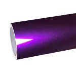 Gloss Metallic Grape Purple Car Vinyl Wrap PET