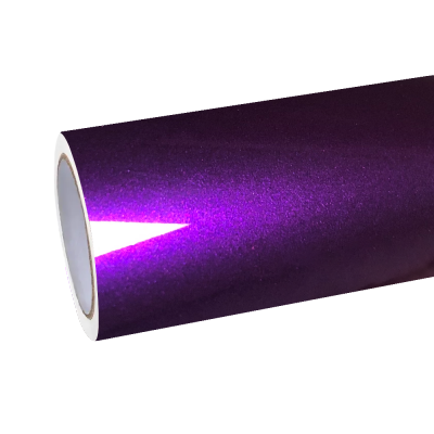 Gloss Metallic Grape Purple Car Vinyl Wrap PET 01