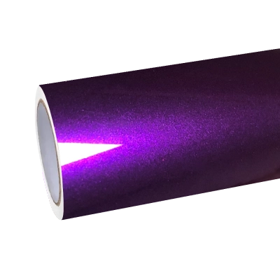 Gloss Metallic Grape Purple Car Vinyl Wrap PET 01