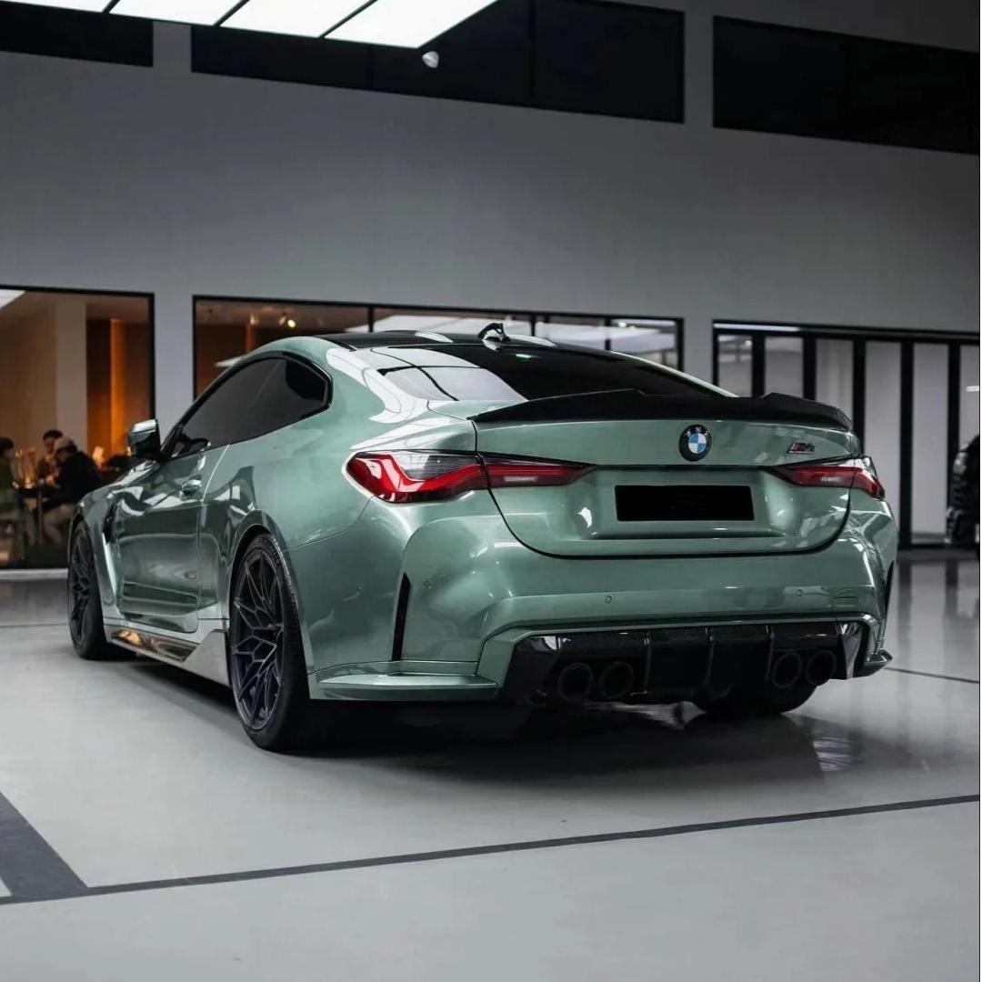 Gloss Metallic Liquid Alpine Green Car Vinyl Wrap PET